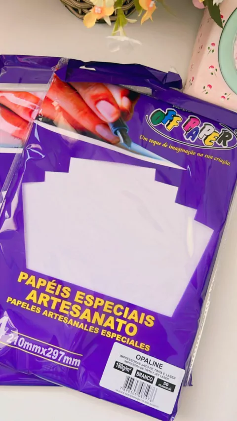 Papel Especial A4 Opaline 180g/m²