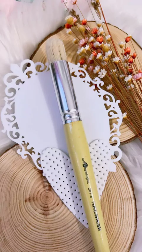 Pincel Artístico Pituá Natural N° 8