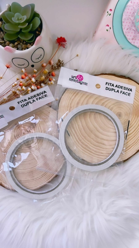 FITA ADESIVA DUPLA FACE 6mm c/10m