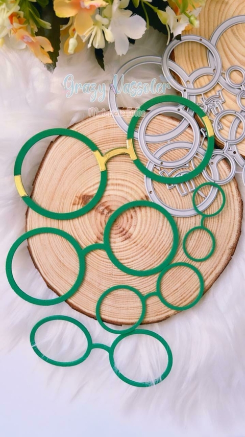 Kit de Óculos Redondo