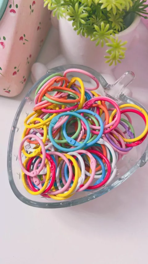 Argola Articulada 25mm - Metal Colorida