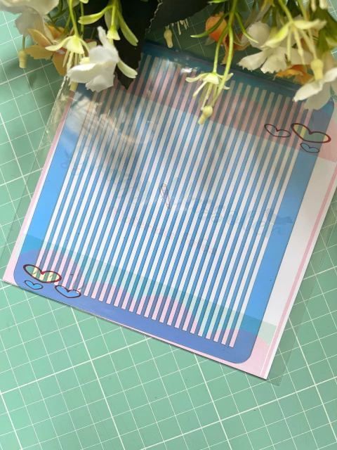 Stencil Listras 2mm 14,5 cm - comprar online