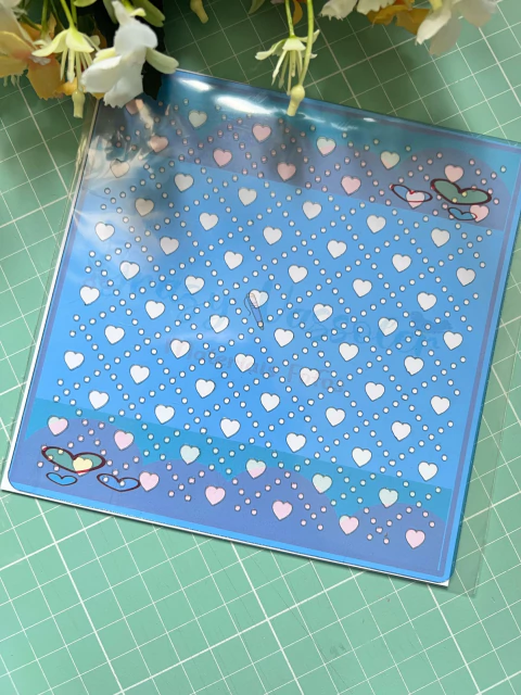 Stencil Coração 14,5 cm - comprar online