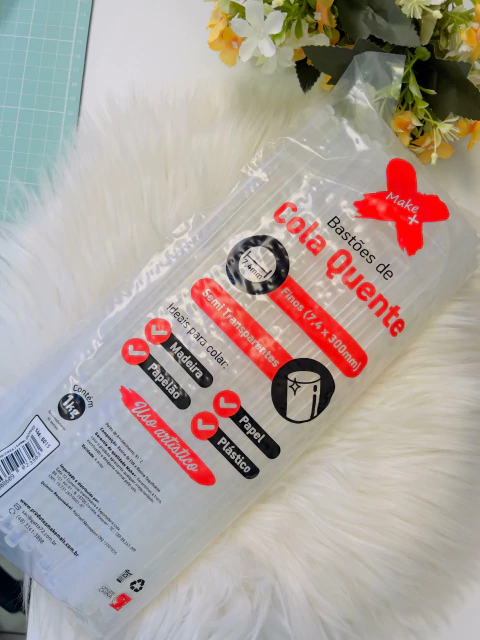 Pacote de Cola quente transparente (Fino) 1kg- Make Mais - comprar online