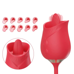 Vibrador Flor Lambedor Estimulador de Clitóris e Ponto G Sex Shop na internet