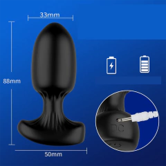 Vibrador anal com controle remoto por aplicativo, bluetooth, Plugue anal na internet