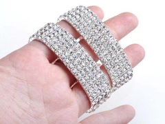 Pulseira de Strass Brilhante com strass Estilo Jade Picon. - comprar online