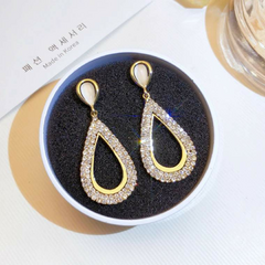 Brinco Gota de Strass, Brinco de Strass Edyth. - loja online