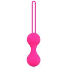 Imagem do Bolas de Silicone com Esfera interna que Vibra estimulando o Ponto G.