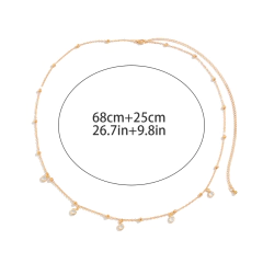 Colar Nancy de Cintura, Jóias Sexy para Cintura, Body Chain Sexy de Cintura. - Clube das Coisas - Tudo para Você ficar mais Linda e Sexy