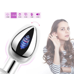 Plugue Anal Victoria com Controle Remoto, Vibrador Anal com Controle Remoto, Masturbador. na internet