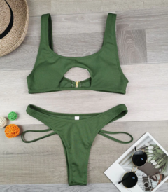 Biquíni Sexy, Biquíni Hollow, Biquíni Corte Alto, Biquíni Elegante, Biquíni verão 2023, Moda Praia. - comprar online