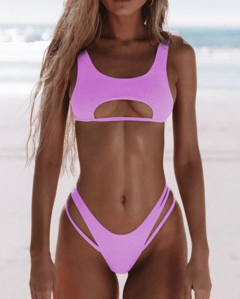 Biquíni Sexy, Biquíni Hollow, Biquíni Corte Alto, Biquíni Elegante, Biquíni verão 2023, Moda Praia. - Clube das Coisas - Tudo para Você ficar mais Linda e Sexy