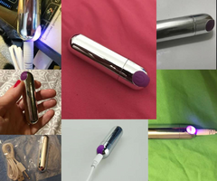 Vibrador para o Clitóris, Poderoso Mini Vibrador em Forma cilíndrica de 10 velocidades. - loja online