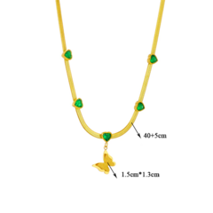 Colar Multicamada de Aço Inoxidável dourado, Colar multicamada Trinity. - comprar online