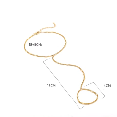 Imagem do Pulseiras com Anel Estilo Jade O Clone Pulseira Trinity.