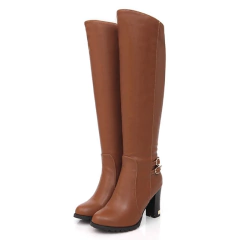 Bota Cano Longo Elegante com Fecho de Zíper Lacy. - loja online