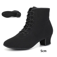 Bota de Camurça com cadarço e Salto Grosso super confortável Mary. - Clube das Coisas - Tudo para Você ficar mais Linda e Sexy