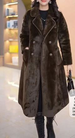 Casaco de Lã Dupla Face Longo e Grosso Betania - comprar online