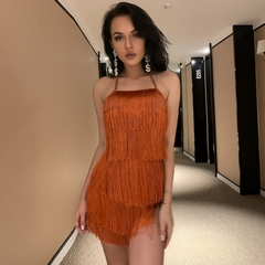 Vestido Julia, Vestido sexy com franjas. na internet