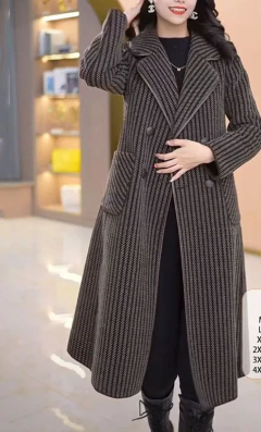 Casaco de Lã Dupla Face Longo e Grosso Betania