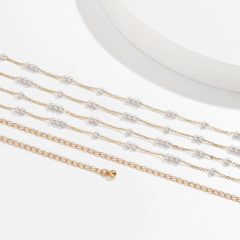 Corrente de Cintura Body Chain Sexy Perolas Kay. - Clube das Coisas - Tudo para Você ficar mais Linda e Sexy