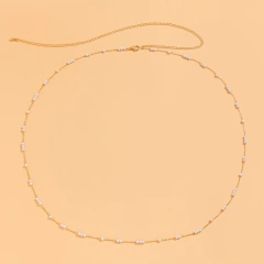 Imagem do Corrente de Cintura Body Chain Sexy Perolas Kay.