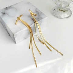 Brinco Longo para Festa Fios, Brinco Longo Evelyn. - comprar online