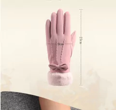 Luva feminina de camurça Ava. - comprar online