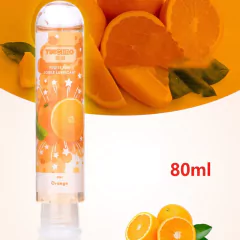 Lubrificante Sexual Comestível à Base de Água, 25ml/60ml/80ml, Pêssego/Cereja. - comprar online