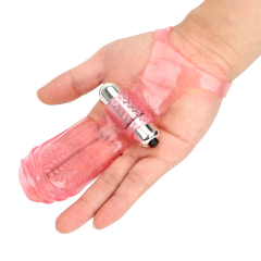 Vibrador de Dedo e Estimulador de Clitóris e do Ponto G Masturbador Feminino.