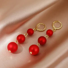 Brinco Longo para Festa Cascata, Brinco Longo Rose. - loja online