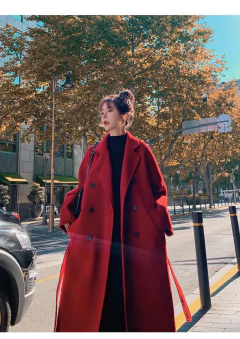 Sobretudo Mega Longo Lã Grossa Moderno e Atual Greice. - Clube das Coisas - Tudo para Você ficar mais Linda e Sexy