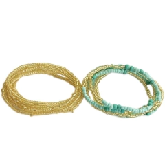 Corrente de Cintura Body Chain Sexy Miçangas , Joia para o Corpo com Miçangas, - comprar online