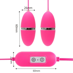 Imagem do Vibrador Duplo com 12 velocidades, Vibrador de Clitóris e Ponto G, Estimulador de orgasmo.