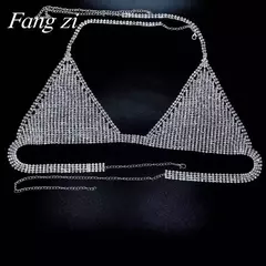 Imagem do Conjunto de Joias para o Corpo Sexy toda em Strass, Malha de Cristal Sexy Madely