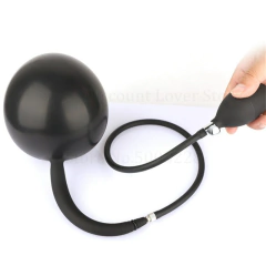 Plug Anal Buttplug Inflável, Plug Ana com Cauda Massageadora de Próstata. - comprar online