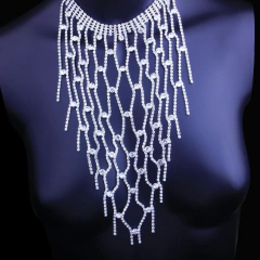 Colar toda em Strass para Casamento, Colar Angel Gargantinha de Strass. na internet