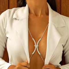 Corrente para corpo de Borboleta Jóias Sexy Colar Corpo Body Chain Brenda. na internet