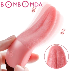 Vibrador de Língua Macia, Vibrador Língua para clitóris e ponto G.