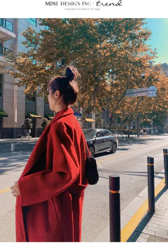 Sobretudo Mega Longo Lã Grossa Moderno e Atual Greice.