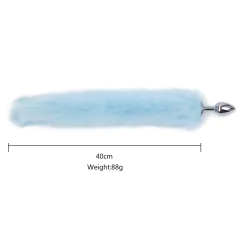 Plugue Anal Anny de Rabo de Raposa, Plugue Anal de Metal, Brinquedos Sexuais erótico. - Clube das Coisas - Tudo para Você ficar mais Linda e Sexy