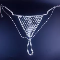 Conjunto Joias para o Corpo Sexy de Strass, Malha de Cristal Sexy Mary. - loja online