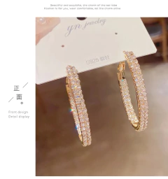 Brinco Gota de Strass, Brinco de Strass Edyth. - comprar online