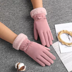 Luva feminina de camurça Ava. na internet