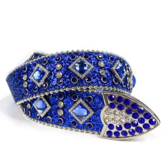 Cinto de Couro Luxo com Strass, Cinto de Strass com Couro de Alta Qualidade, Cinto de Couro com Strass Cravejados - loja online