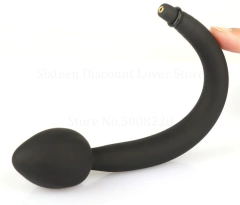 Plug Anal Buttplug Inflável, Plug Ana com Cauda Massageadora de Próstata. - comprar online
