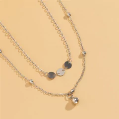 Corrente de Cintura Body Chain Sexy Bolinhas Dupla Esteffany. - loja online