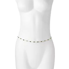 Corrente de Cintura Body Chain Sexy Olho Grego Grace. - Clube das Coisas - Tudo para Você ficar mais Linda e Sexy