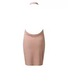 Vestido Bodycon Sexy de Festa Estilo Seda Mariana